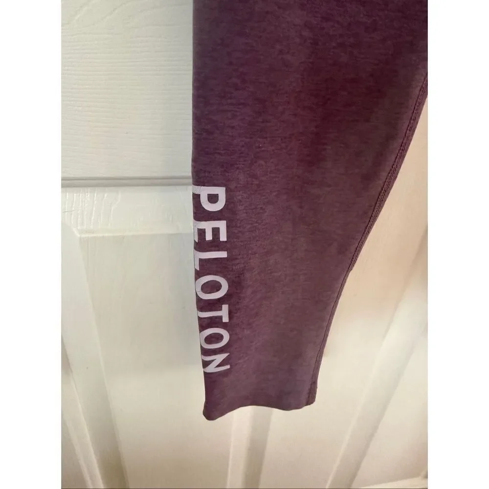 Beyond Yoga X Peloton Muted Plum 7/8 Leggings sz X NWOT